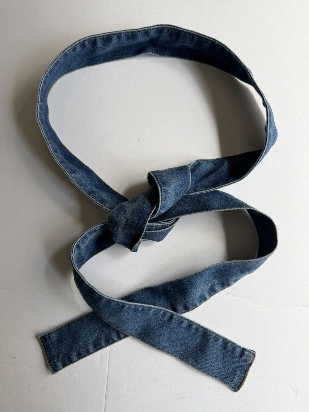 Denim Fabric Replacement Belt for Overcoat Dress Jumper Jumpsuit Tie Sash 2x75"